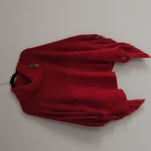 Belle Dame Cowl Neck Poncho O/S